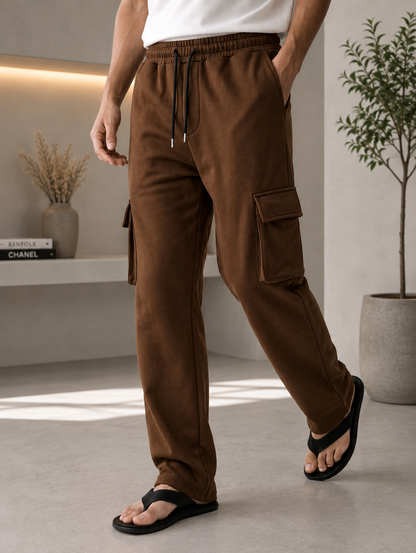 Cargo Pocket  Straight Trouser