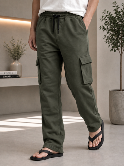 Cargo Pocket  Straight Trouser